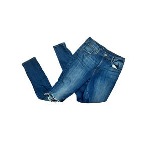 Levi 721 High Rise Skinny Blue Medium Wash Jeans Size 30